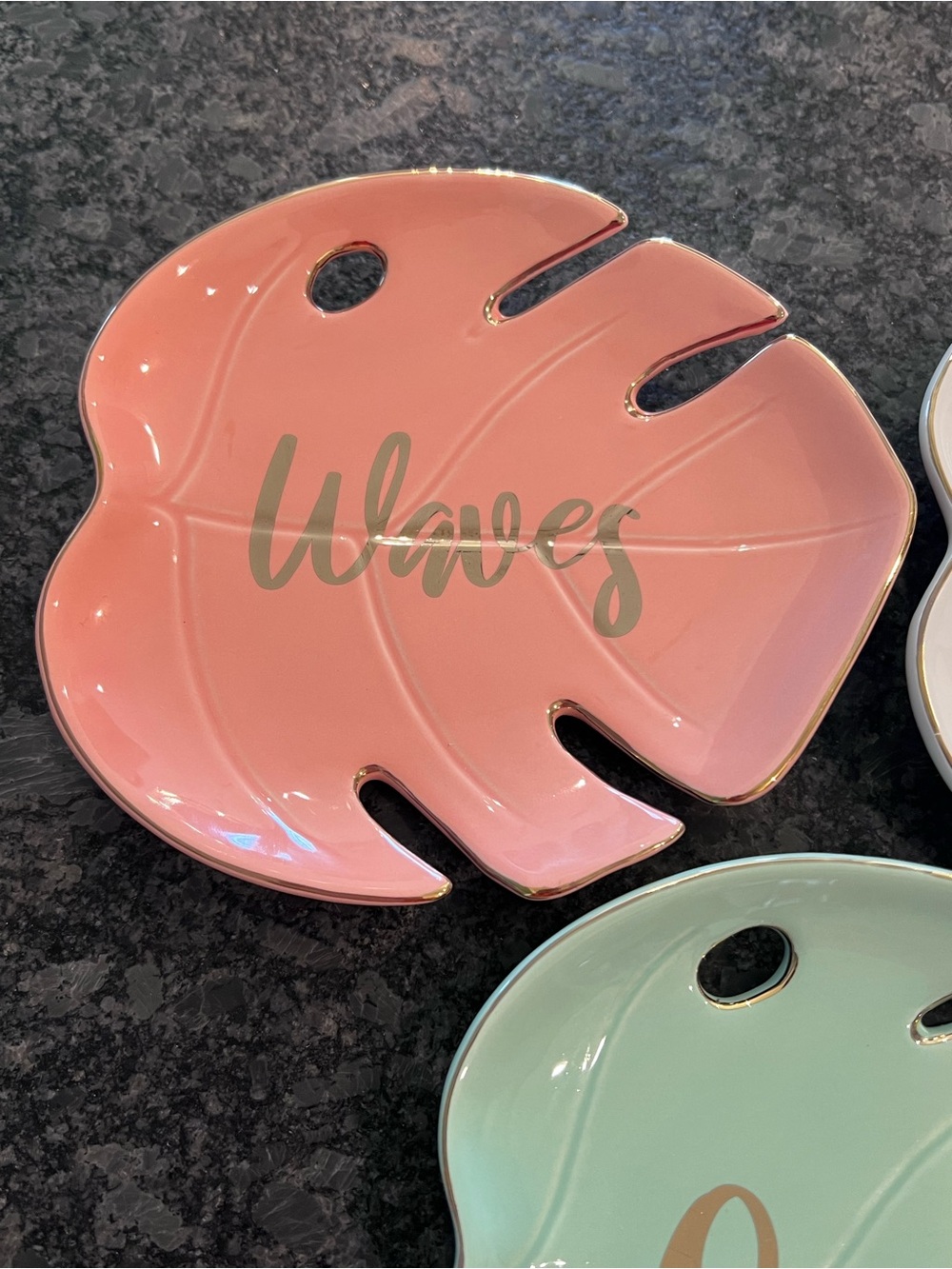 Disney Pop Sugar Moana Leaf Trinket tray set - Picture 3 of 7
